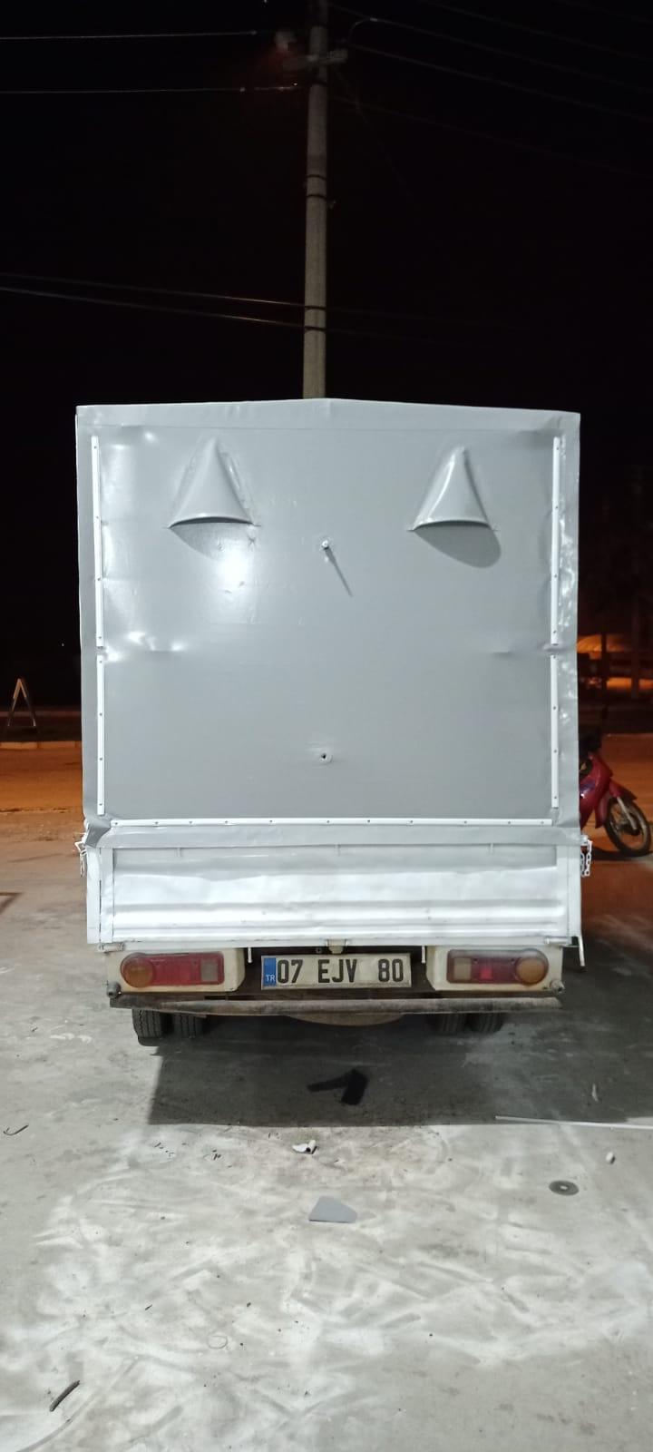 Antalya pazarcı kamyonu